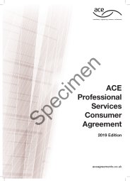 Professional services consumer agreement. Agreement for the appointment of a consultant by a consumer. 2019 edition