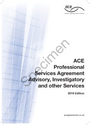 Professional services agreement advisory, investigatory and other services. 2019 edition
