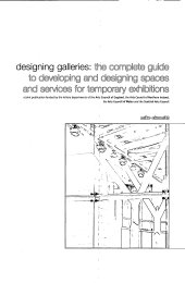 Designing Galleries: complete guide to developing and designing spaces and services for temporary exhibitions