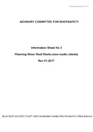 Planning minor roof works (non-roofer clients)