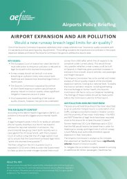 Airport expansion and air pollution - would a new runway breach legal limits for air quality?