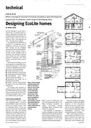 Designing EcoLite homes. AJ 03.04.97