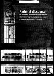 Rational discourse. AJ 15.01.98