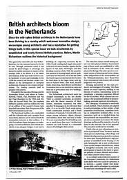 British architects bloom in the Netherlands. AJ 04.12.97