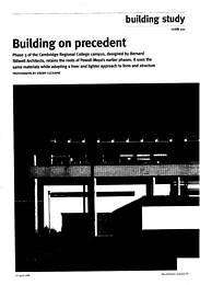 Building on precedent. AJ 23.04.98