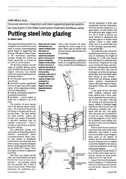 Putting steel into glazing. AJ 30.04.98