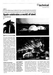 Spain celebrates a world of steel. AJ 02.07.98