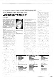 Categorically speaking. AJ 21.01.99