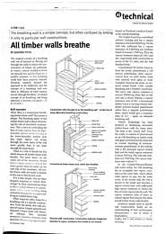 All timber walls breathe. AJ 15.10.98