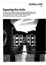 Squaring the circle. AJ 04.2.99