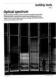 Optical spectrum. AJ 03.9.98