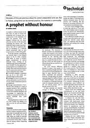 Prophet without honour. AJ 07.01.99