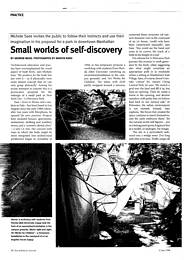 Small worlds of self discovery. AJ 04.06.98