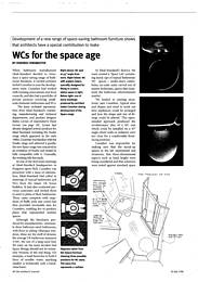 WC's for the space age. AJ 30.07.98