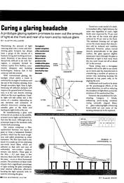 Curing a glaring headache. AJ 31.08.2000