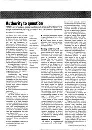 Authority to question. PPG3. AJ 27.07.2000