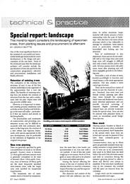 Special report: landscape. The landscaping of specimen. AJ 27.04.2000