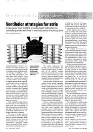 Ventilation strategies for atria. AJ 24.02.2000