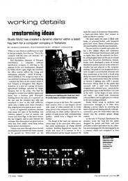 Barnstorming ideas. AJ 13.05.1999