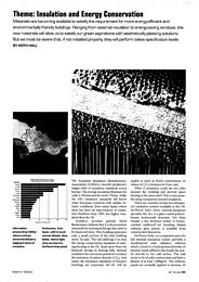 Insulation and energy conservation. AJ Focus 03.2000