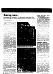 Burning issues. AJ 05.10.2000