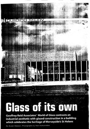 Glass of its own. AJ 05.10.2000