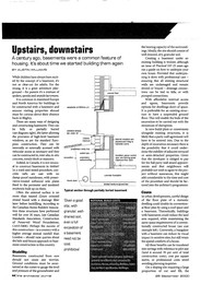 Upstairs, downstairs. The benefits of basements. AJ 28.09.2000