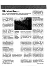 Wild about flowers. AJ 08.02.2001