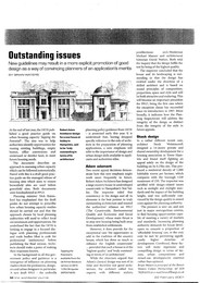 Outstanding issues. AJ 22.02.2001