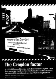 Croydon factor. AJ 29.03.2001
