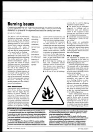 Burning issues. AJ 31.05.2001