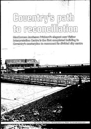 Coventry's path to reconciliation. AJ 02/09.08.2001