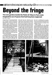 Beyond the fringe. AJ 03.10.2002
