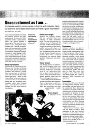 Unaccustomed as I am. AJ 24.04.2003