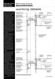 Office building, Edinburgh. Reiach and Hall Architects. AJ 24.04.2003