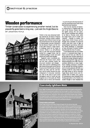 Wooden performance. AJ 09.09.2004