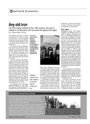 Any old iron. AJ 14.10.2004