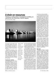 A drain on resources. AJ 25.11.2004