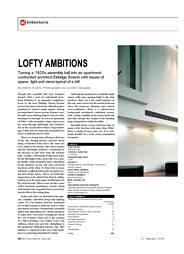 Lofty ambitions. AJ 27.01.2005