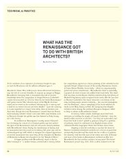 What has the Renaissance got to do with British architects? AJ 10.11.2005
