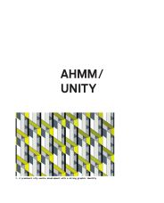 AHMM/Unity. AJ Specification 06.2006