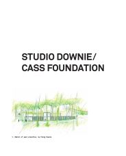 Studio Downie/Cass Foundation. AJ 20.04.2006
