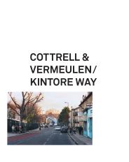 Cottrell and Vermeulen/Kintore Way. AJ 15.02.2007