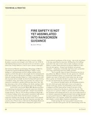 Fire safety is not yet assimilated into rainscreen guidance. AJ 15.03.2007
