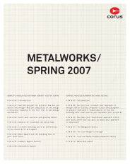 Metalworks/Spring 2007. AJ 29.03.2007