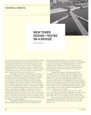 New tower design - tested on a bridge. AJ 16.08.2007