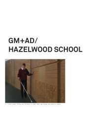 GM + AD/Hazelwood school. AJ 27.09.2007