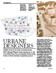 Urbane designers. AJ 13.03.2008