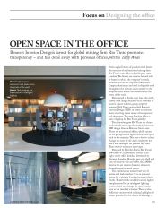 Focus on designing the office. AJ Specification 04.2008