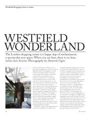 Westfield wonderland. AJ 18.12.2008